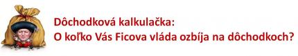 Vypočítajte si, o koľko Vás Ficova vláda ozbíja na dôchodkoch ohlasovaným oklieštením II. piliera